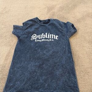 Sublime Blue Graphic T-Shirt